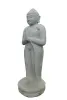 Artikelbild 6 des Artikels “Stehender Buddha aus Flussstein, Position Namaskara, H. 87cm. “